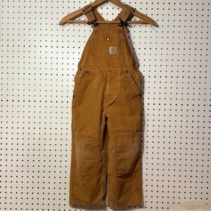 Vintage Carhartt Kids Bib Overalls size 5